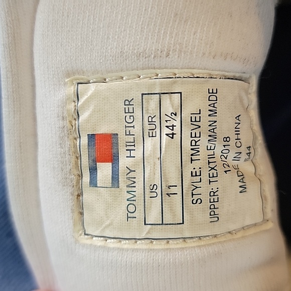Tommy Hilfiger Blue Canvas Sneaker TMREVEL - Picture 7 of 7